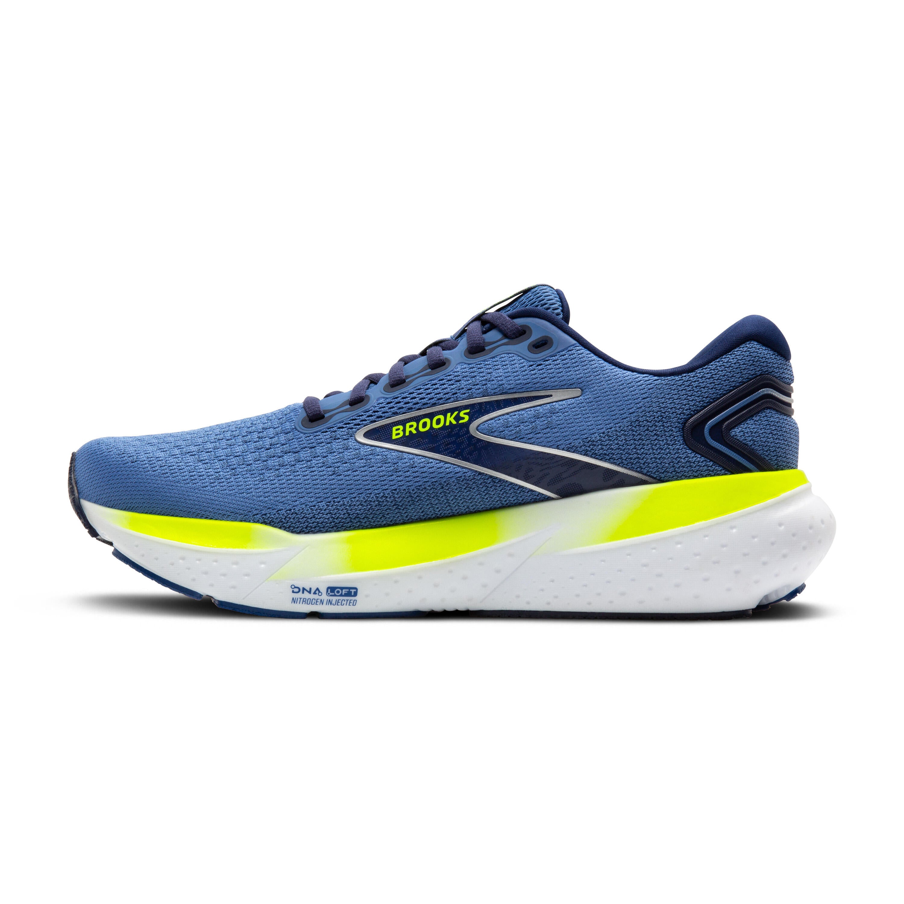 Laufschuhe Glycerin 21 - 409-Blue/Peacoat/Lemon - Blau