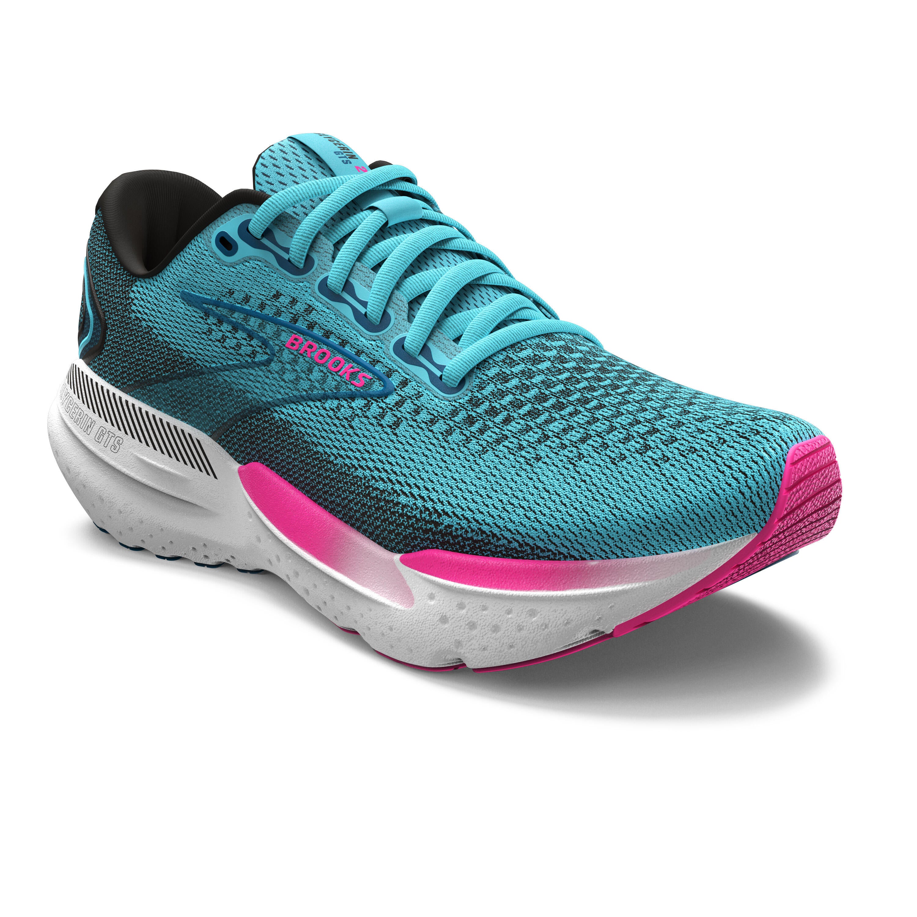 Laufschuhe Glycerin GTS 21 - 497-Moroccan Blue/Aqua/Pink - Türkis