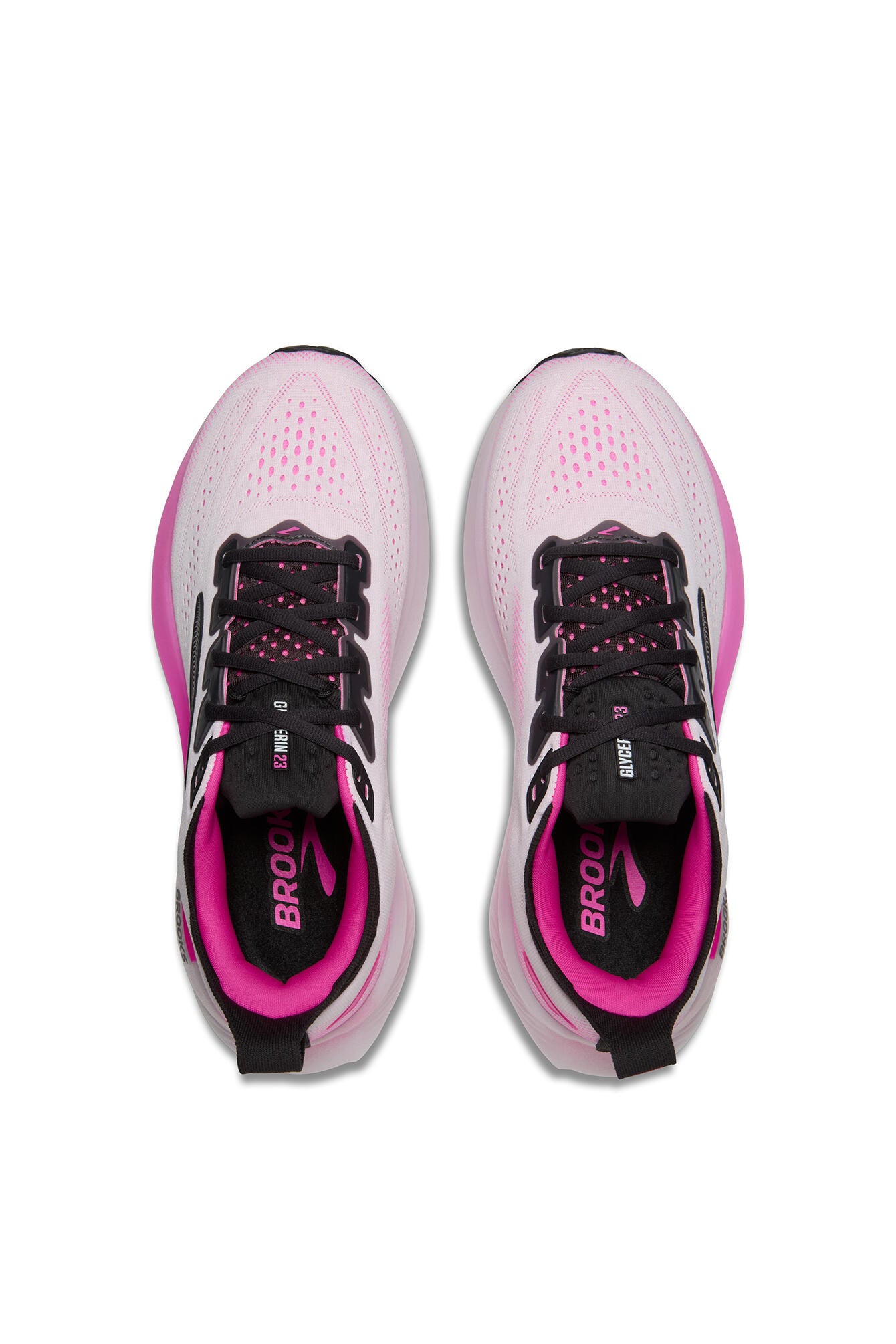 Laufschuhe GLYCERIN 23 - 111-White/Phantom/Cyber Pink - Pink