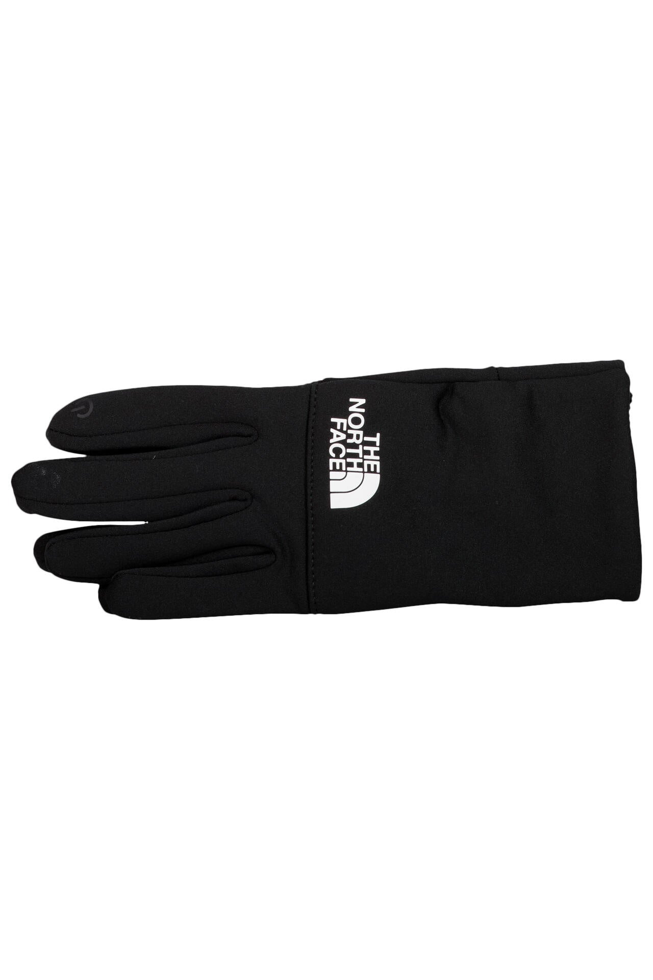 Fingerhandschuhe Etip - HV2-TNF Black-TNF White Logo - Schwarz