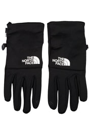 Fingerhandschuhe Etip - HV2-TNF Black-TNF White Logo - Schwarz