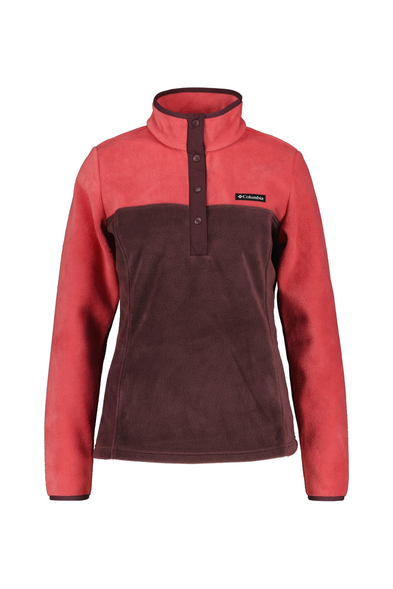 Fleece-Pullover - 602-Daredevil, Moonvista - Rot