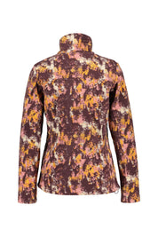 Fleecejacke Fast Trek Printed - 606-Moonvista Timberwild - Violett