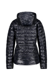 Steppjacke mit Kapuze - 010-BLACK - Schwarz