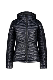 Steppjacke mit Kapuze - 010-BLACK - Schwarz