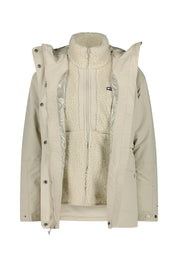 Funktionsjacke Drop Ridge II - 278-Dark Stone - Beige