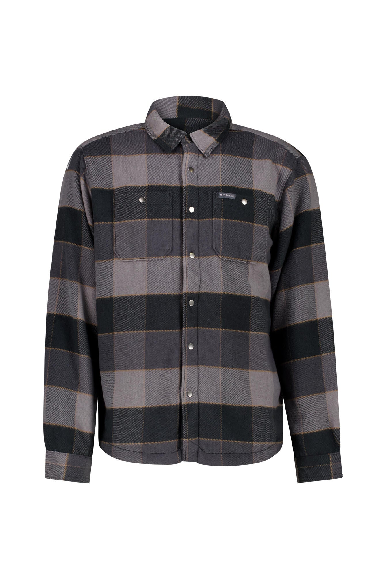 Overshirt-Jacke Windward II - 010-Black Multi Windowpane Che - Grau