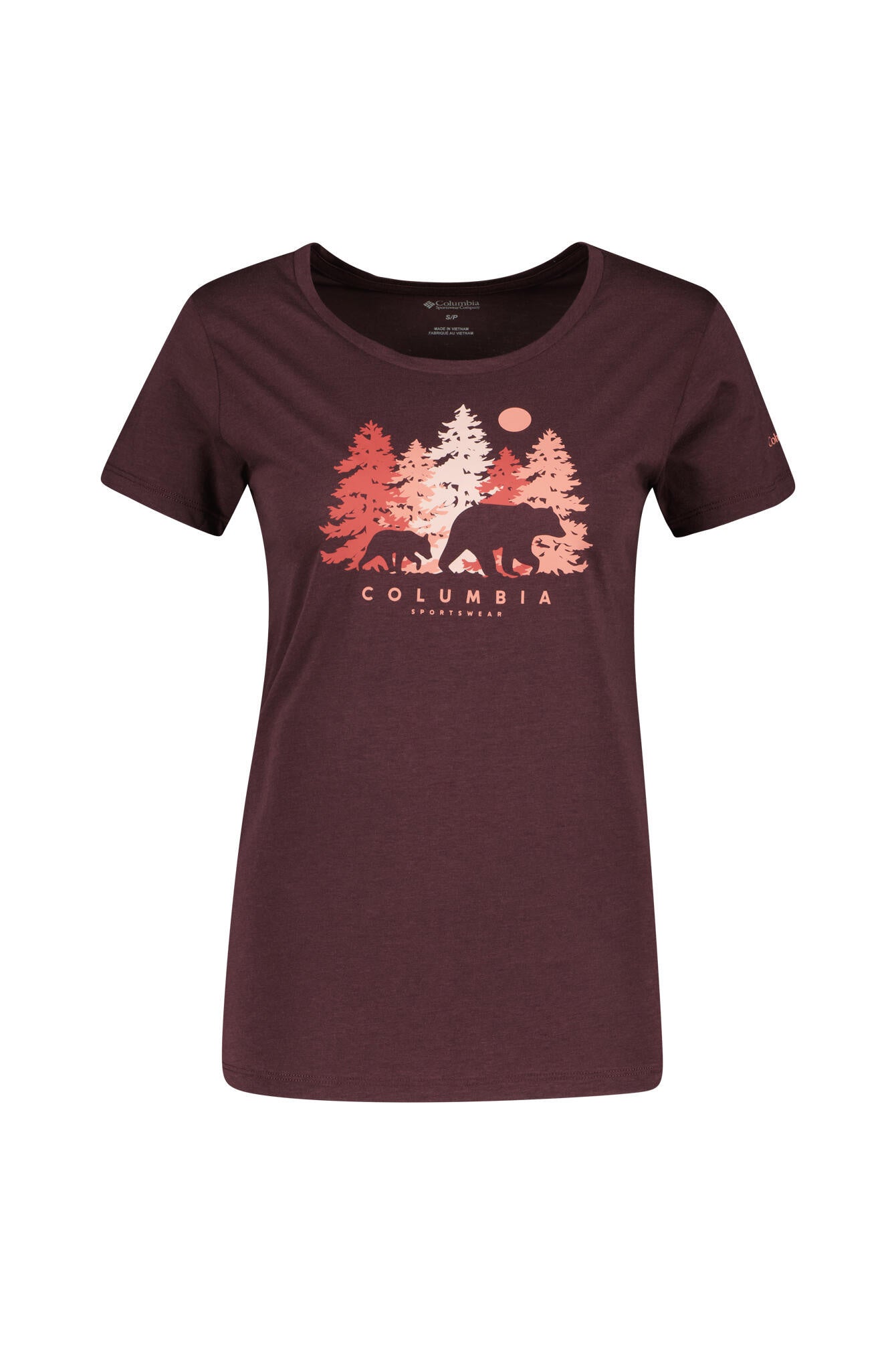 T-Shirt mit Print - 607-Moonvista, Treehome - Rot