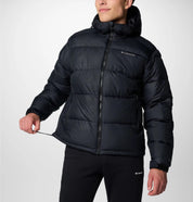 Steppjacke mit Kapuze - 012-BLACK - Schwarz