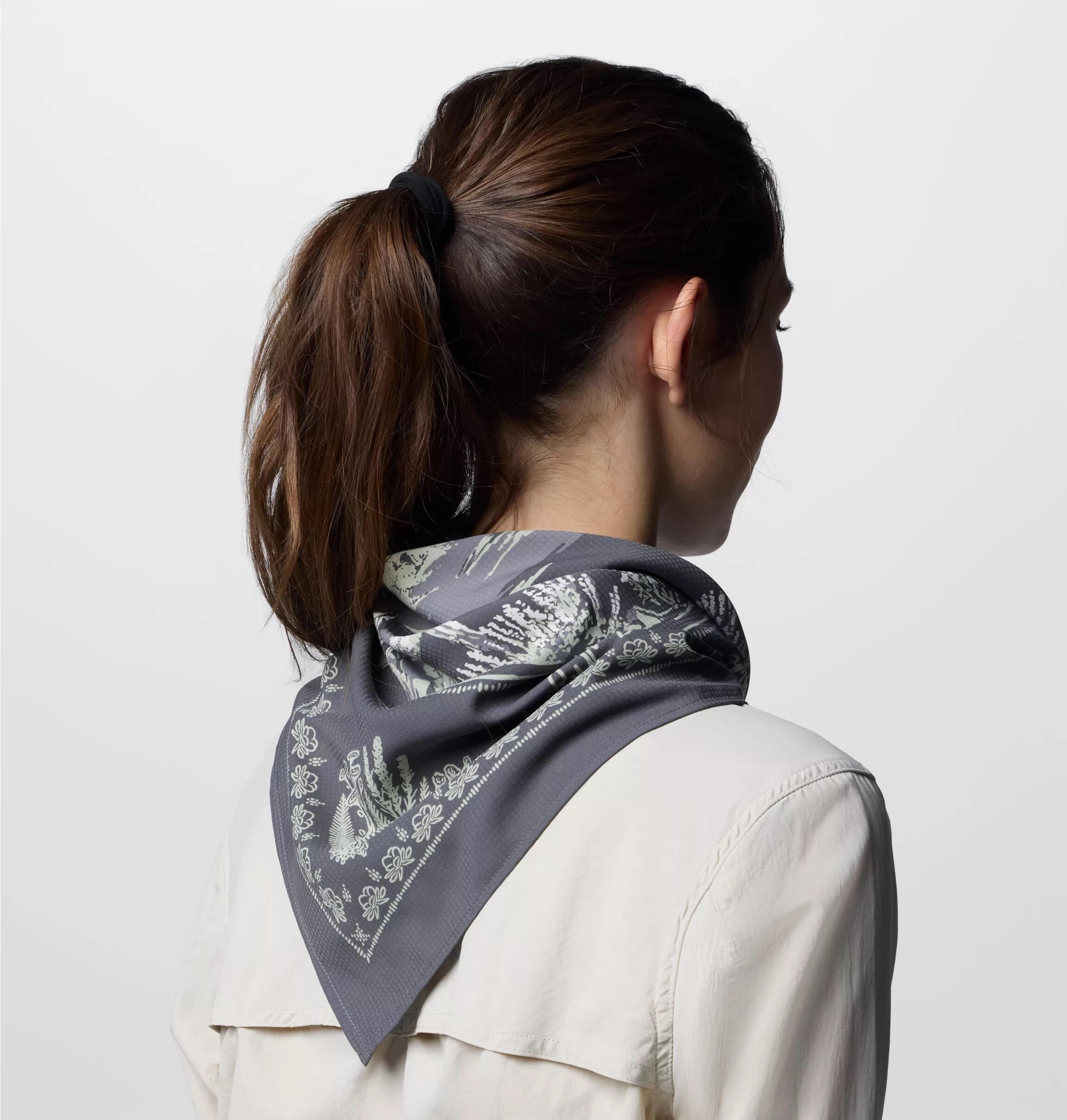 Bandana SKIEN VALLEY - 278-Dark Stone - Grau