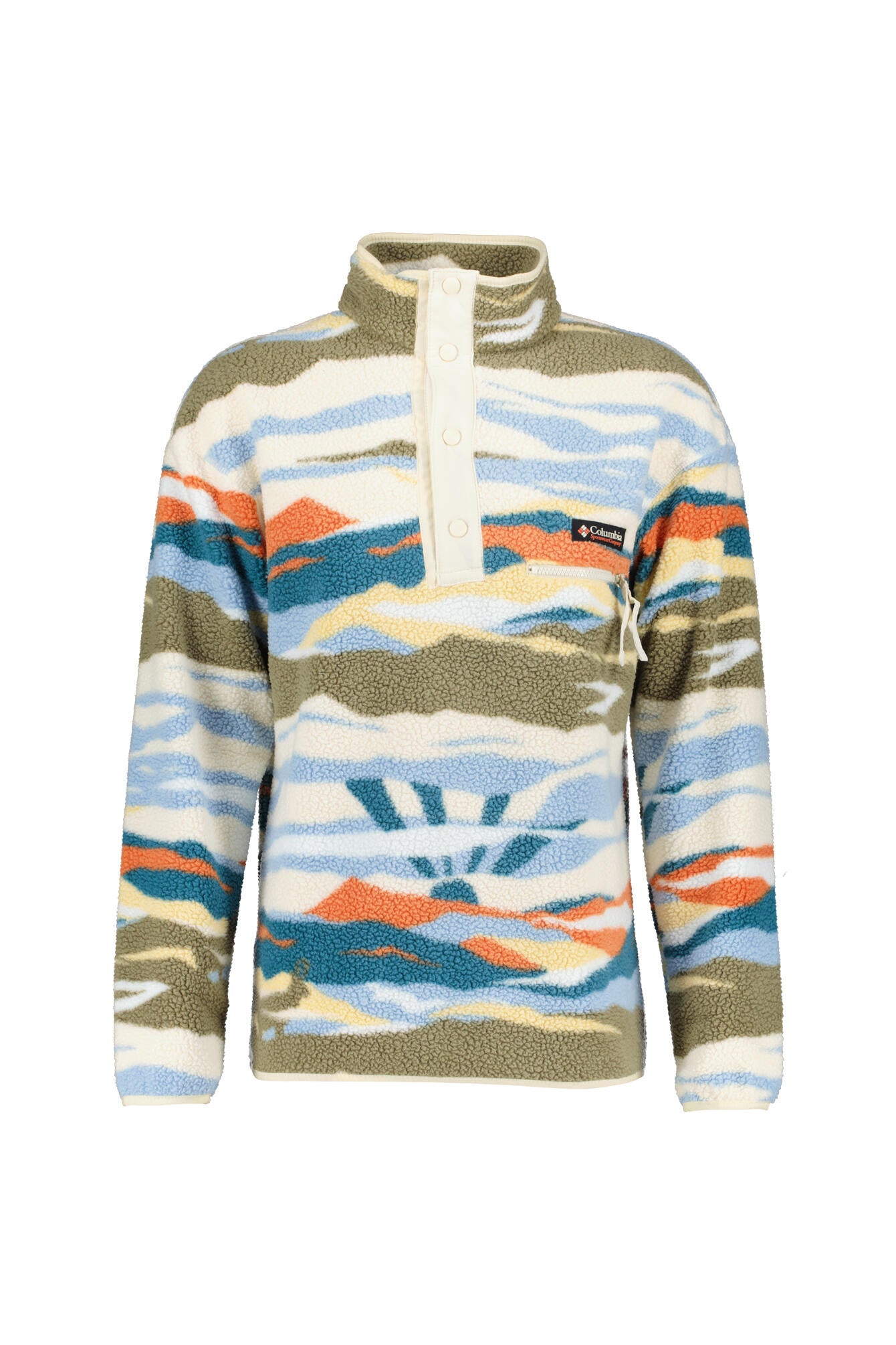 Fleecejacke HELVITIA II - 191-Chalk Rogue Valley - Mehrfarbig