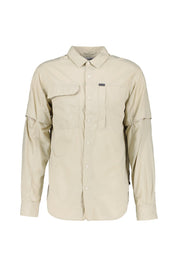 Funktionshemd SKIEN VALLEY - 278-Dark Stone - Beige