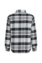 Overshirt-Jacke Windward II - 011-Black Trapper Windowpane - Weiß | Schwarz