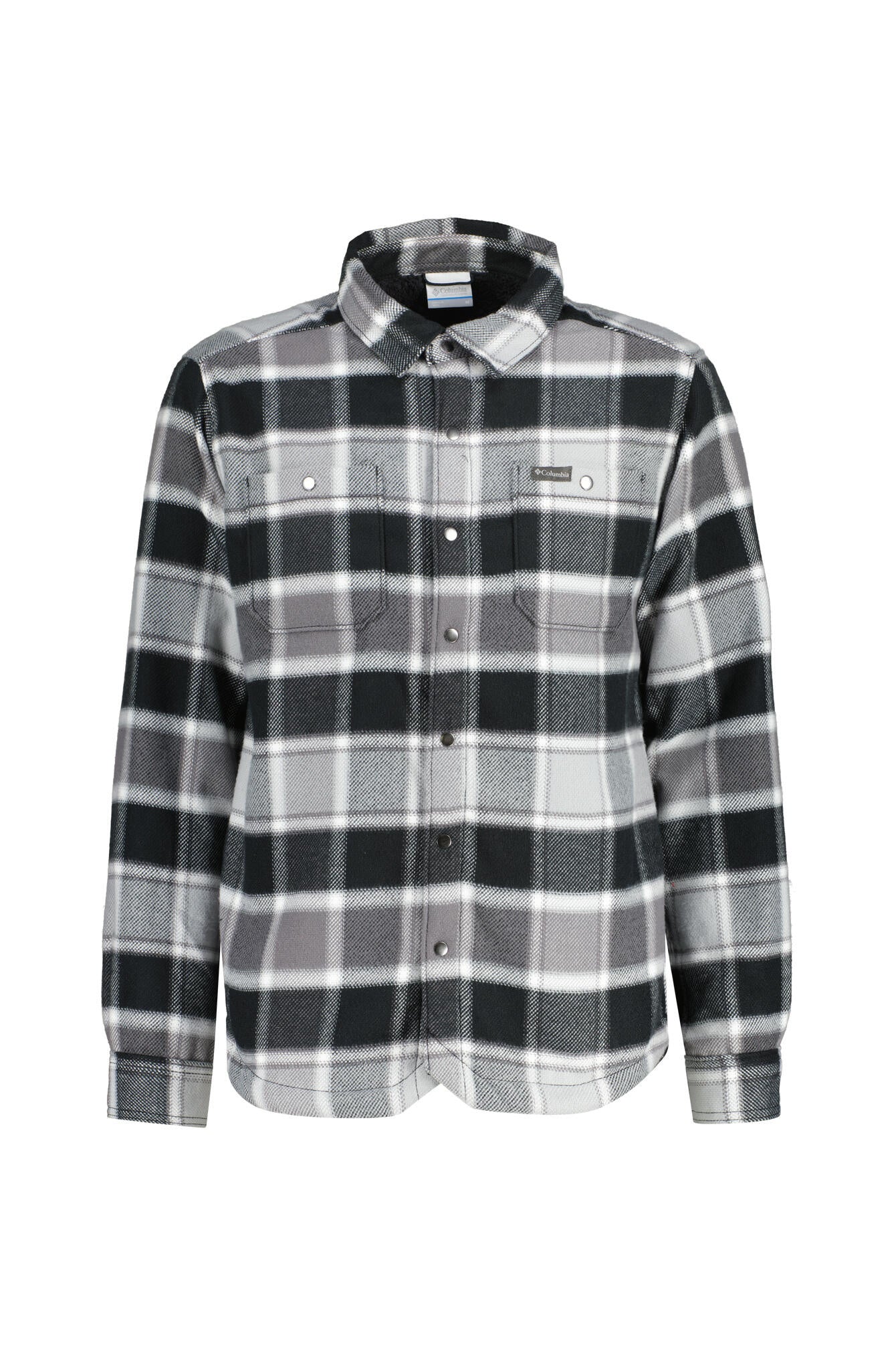 Overshirt-Jacke Windward II - 011-Black Trapper Windowpane - Weiß | Schwarz