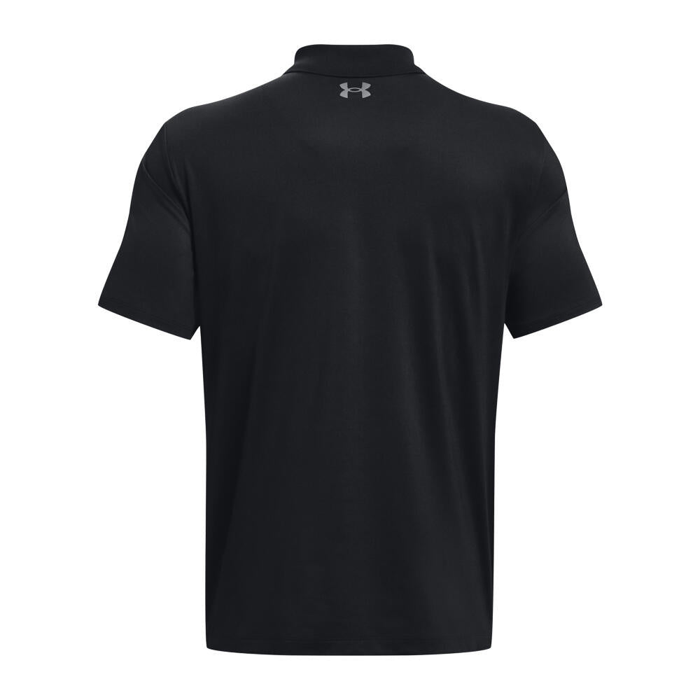 Funktionsshirt mit Polohemdkragen - 001-BLACK - Schwarz