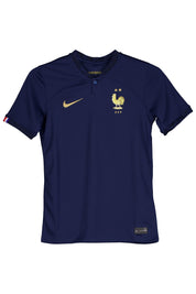 Trikot Frankreich WM 2022 - 410-MIDNIGHT NAVY/METALLIC GOL - Blau