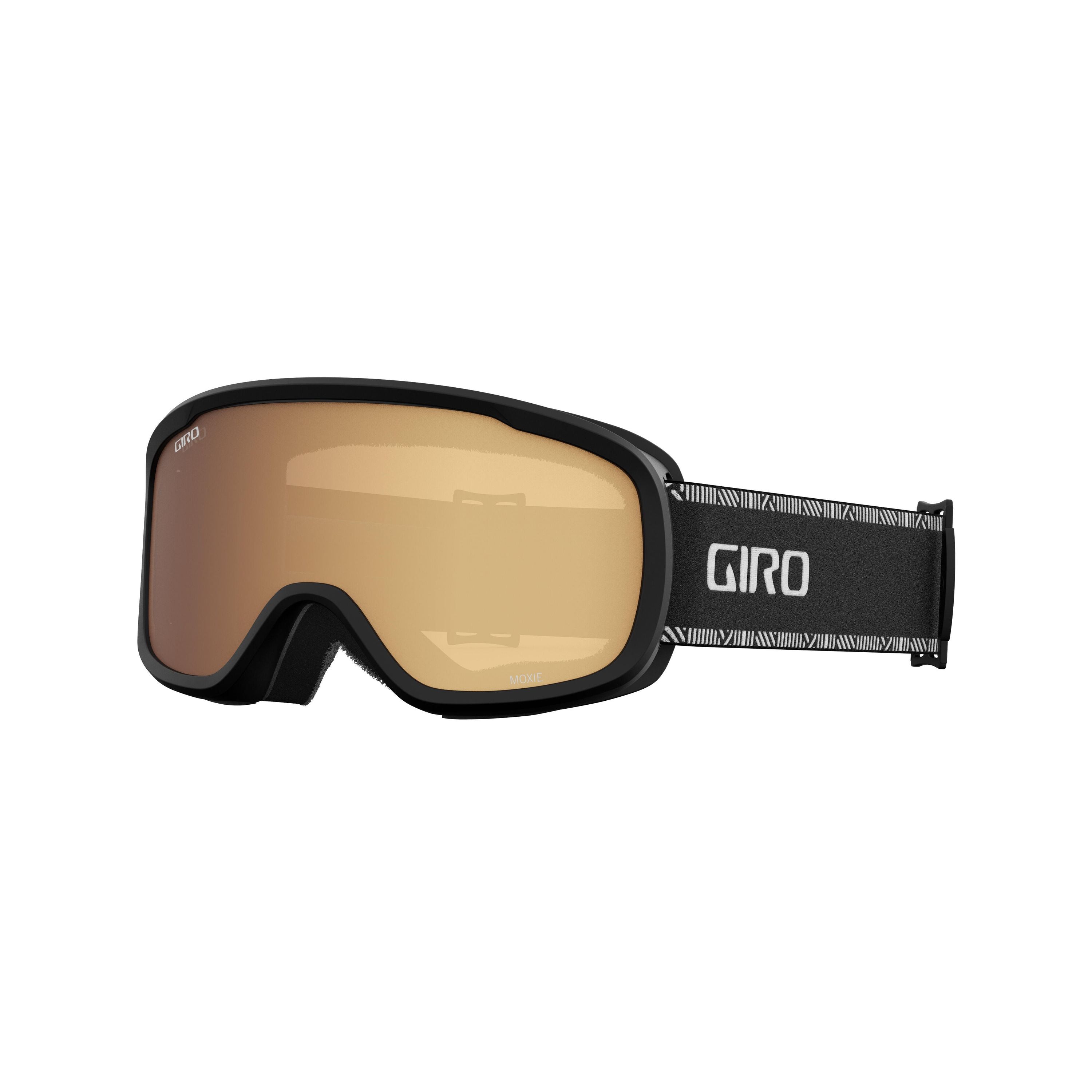 Ski-Brille Giro Moxie - 011-black & white chute - Schwarz