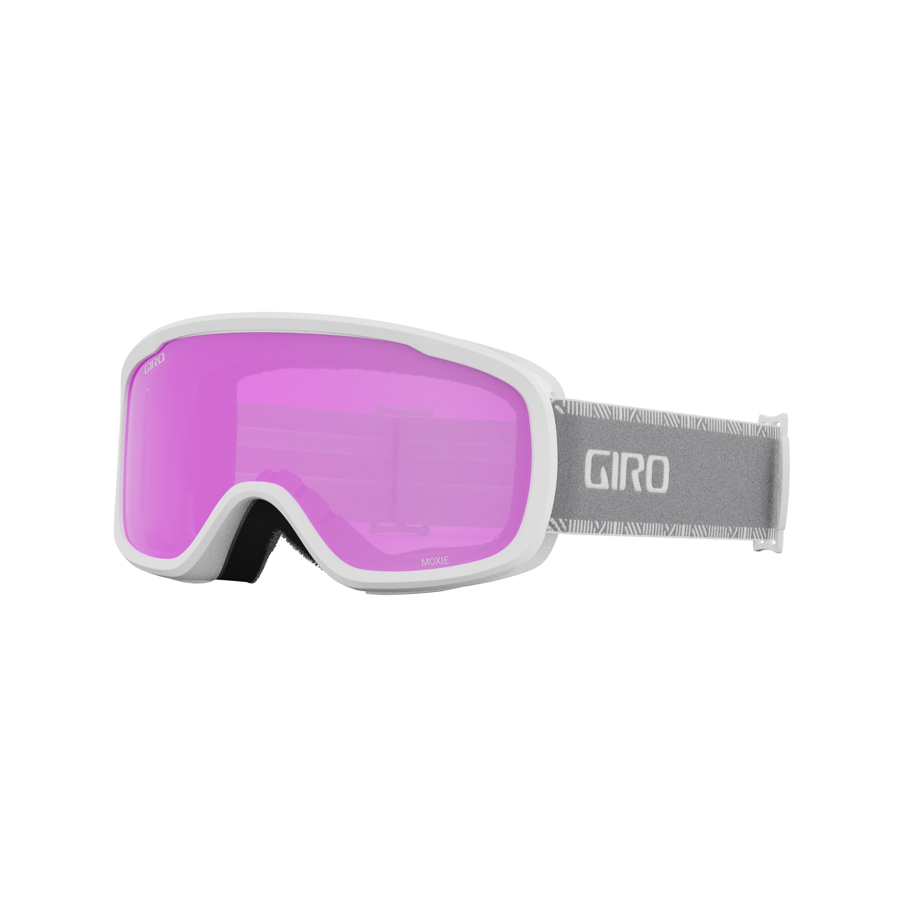 Ski-Brille Giro Moxie - 014-white & grey chute - Weiß