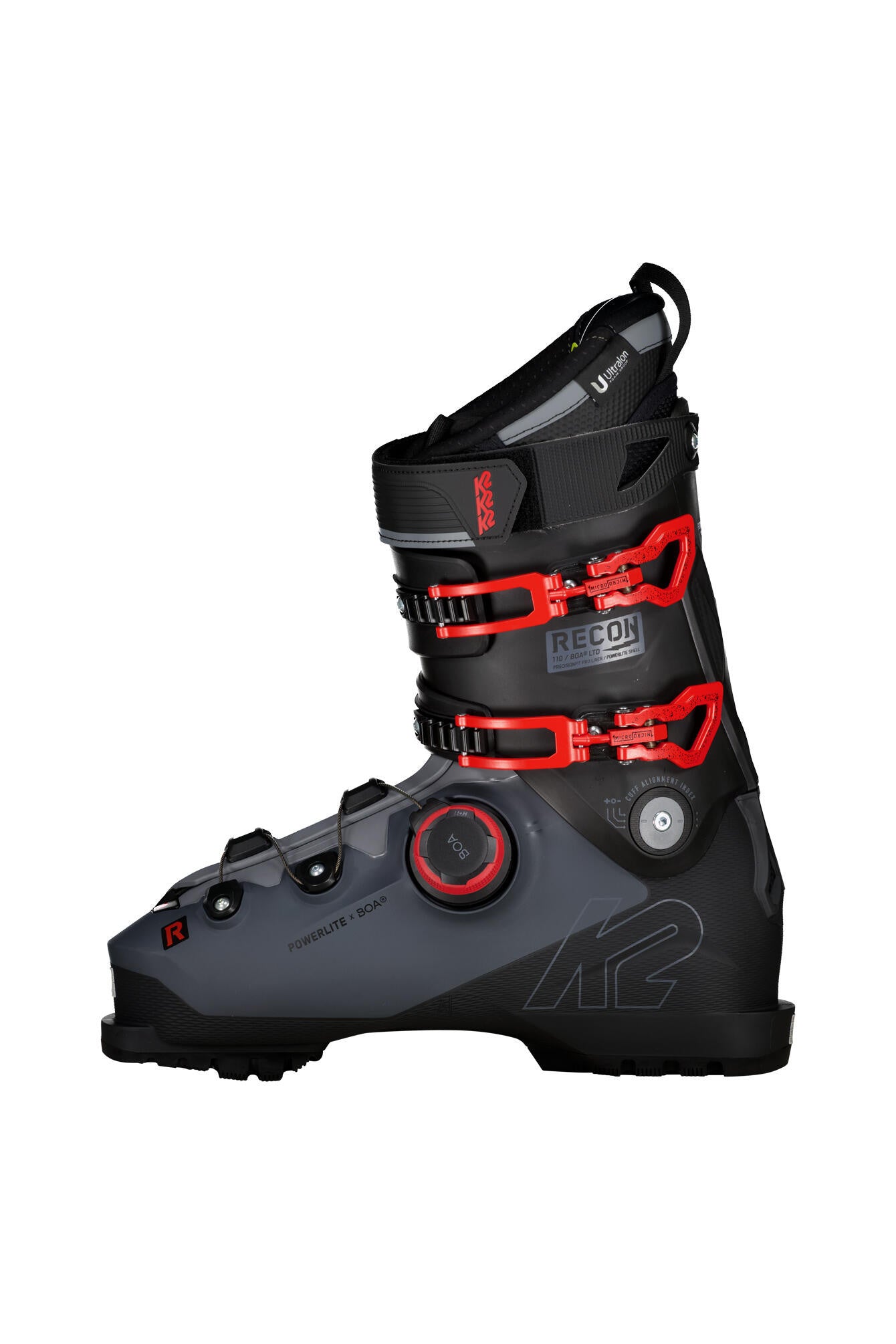 Ski-Schuhe RECON 110 BOA LTD - 1-design - Schwarz
