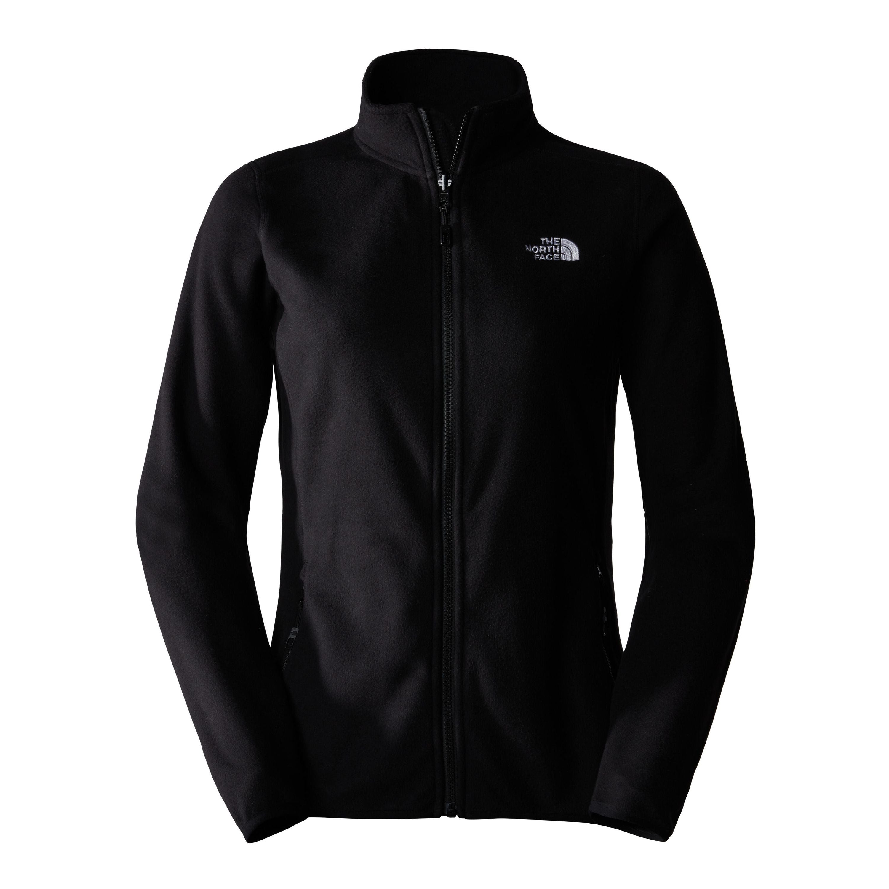 Fleecejacke mit Stehkragen - JK3-TNF BLACK - Schwarz