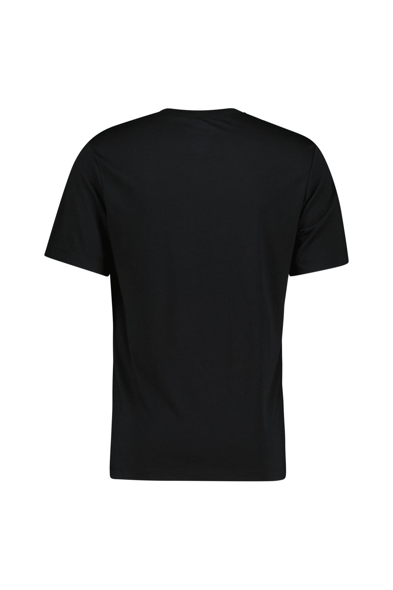 T-Shirt mit Logoprint - 010-BLACK - Schwarz