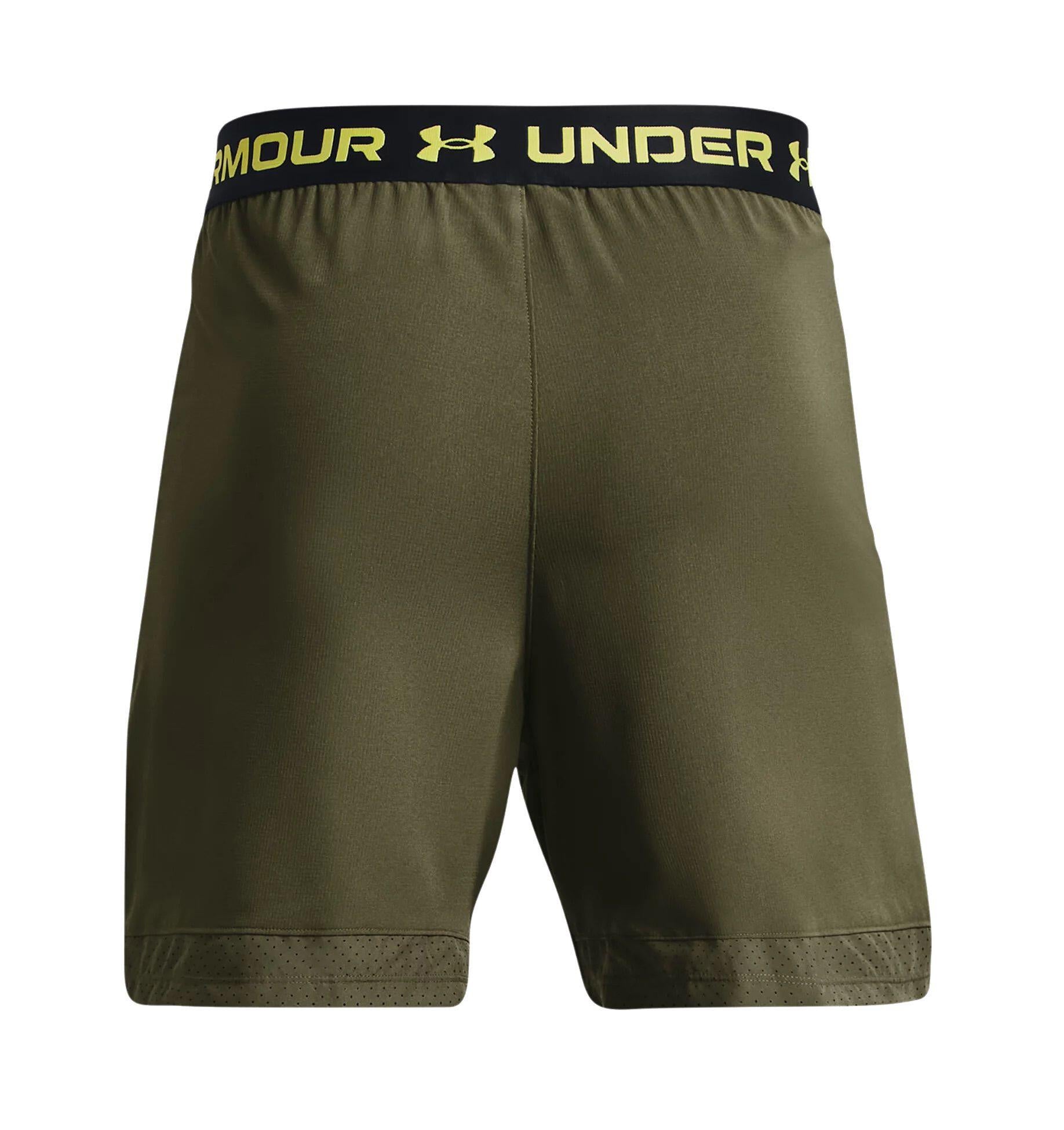 Funktionsshorts Woven 6in - 006-BLACK - Grün