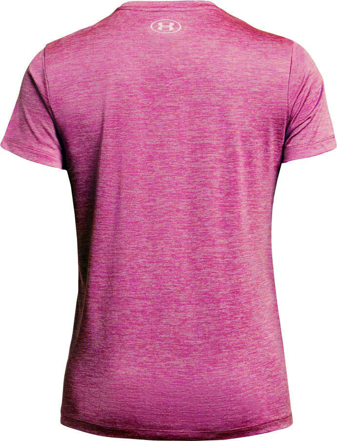 Meliertes Trainingsshirt - 652-REBEL PINK - Pink