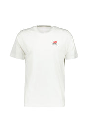 T-Shirt mit Rückenprint - WT-White     WT - Weiß