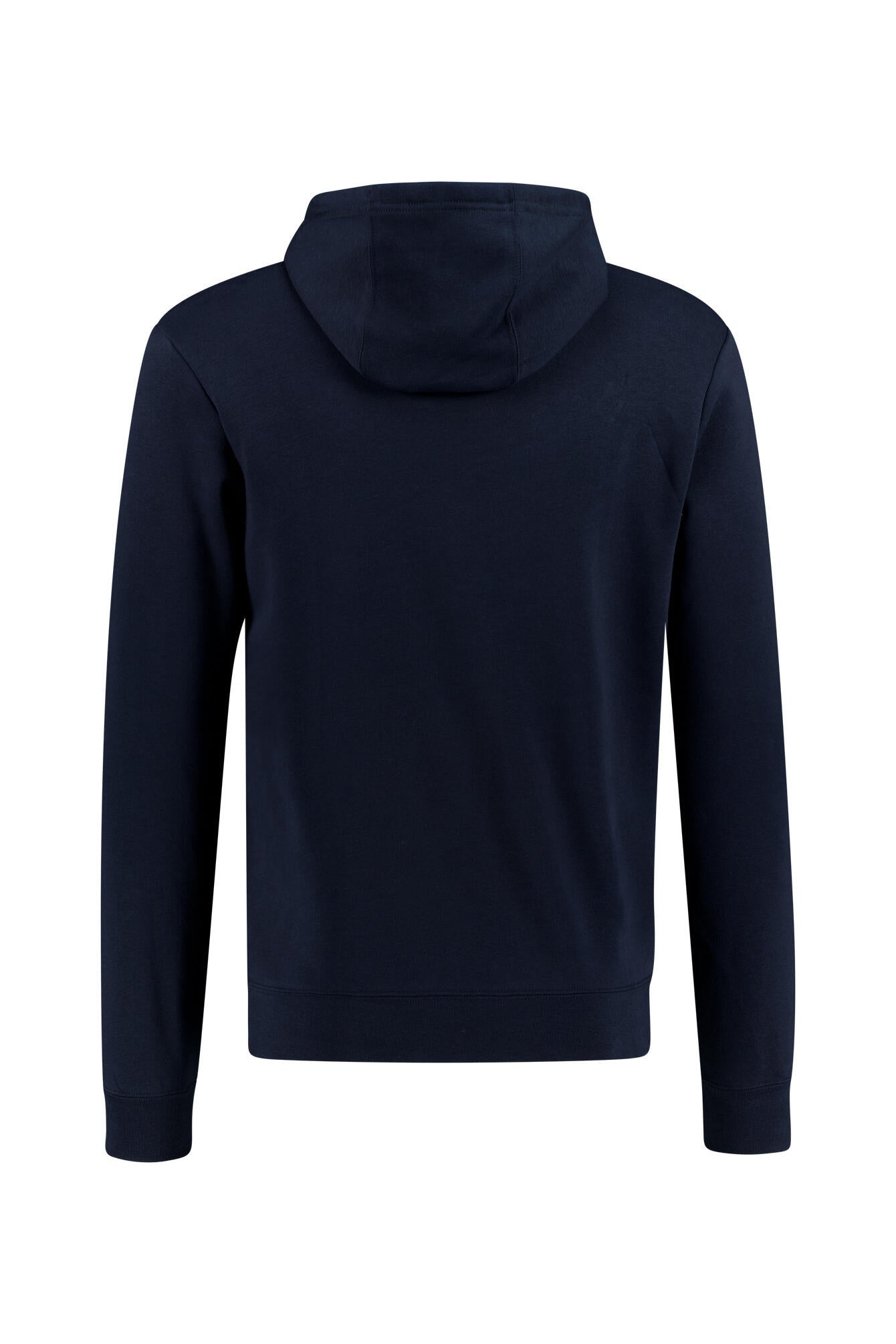 Hoodie mit Logostick - 475-DARK OBSIDIAN/MIDNIGHT NAV - Blau