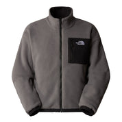 Fleecejacke YUMIORI wendbar - WOO-TNF BLACK/SMOKED PEARL - Grau