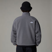 Fleecejacke YUMIORI wendbar - WOO-TNF BLACK/SMOKED PEARL - Grau