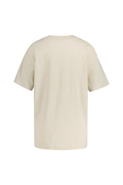 T-Shirt aus Baumwolle - LIN-Linen - Beige