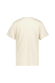 T-Shirt mit Logoprint - LIN-Linen - Beige