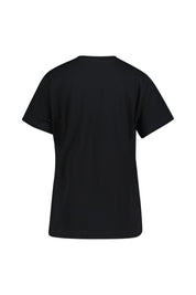 T-Shirt mit Logostick - BK-BK - Schwarz