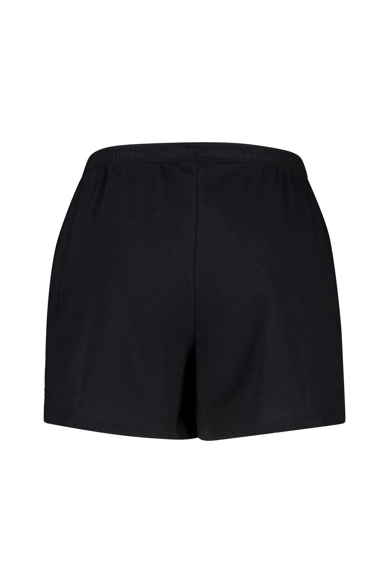 Sweatshorts aus Baumwollmix - 010-BLACK/SAIL - Schwarz
