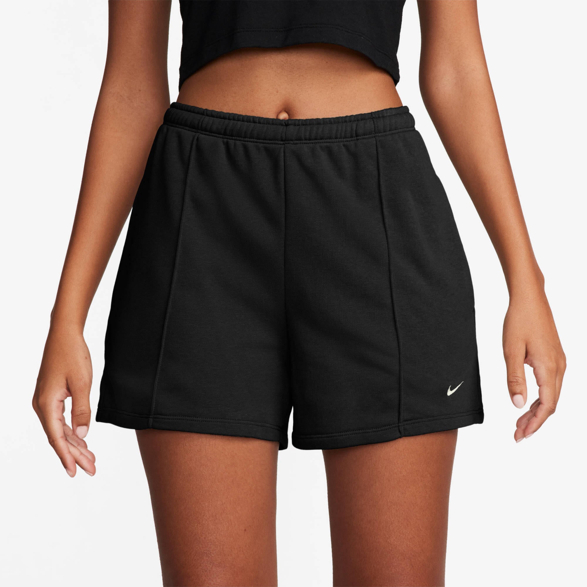 Sweatshorts aus Baumwollmix - 010-BLACK/SAIL - Schwarz
