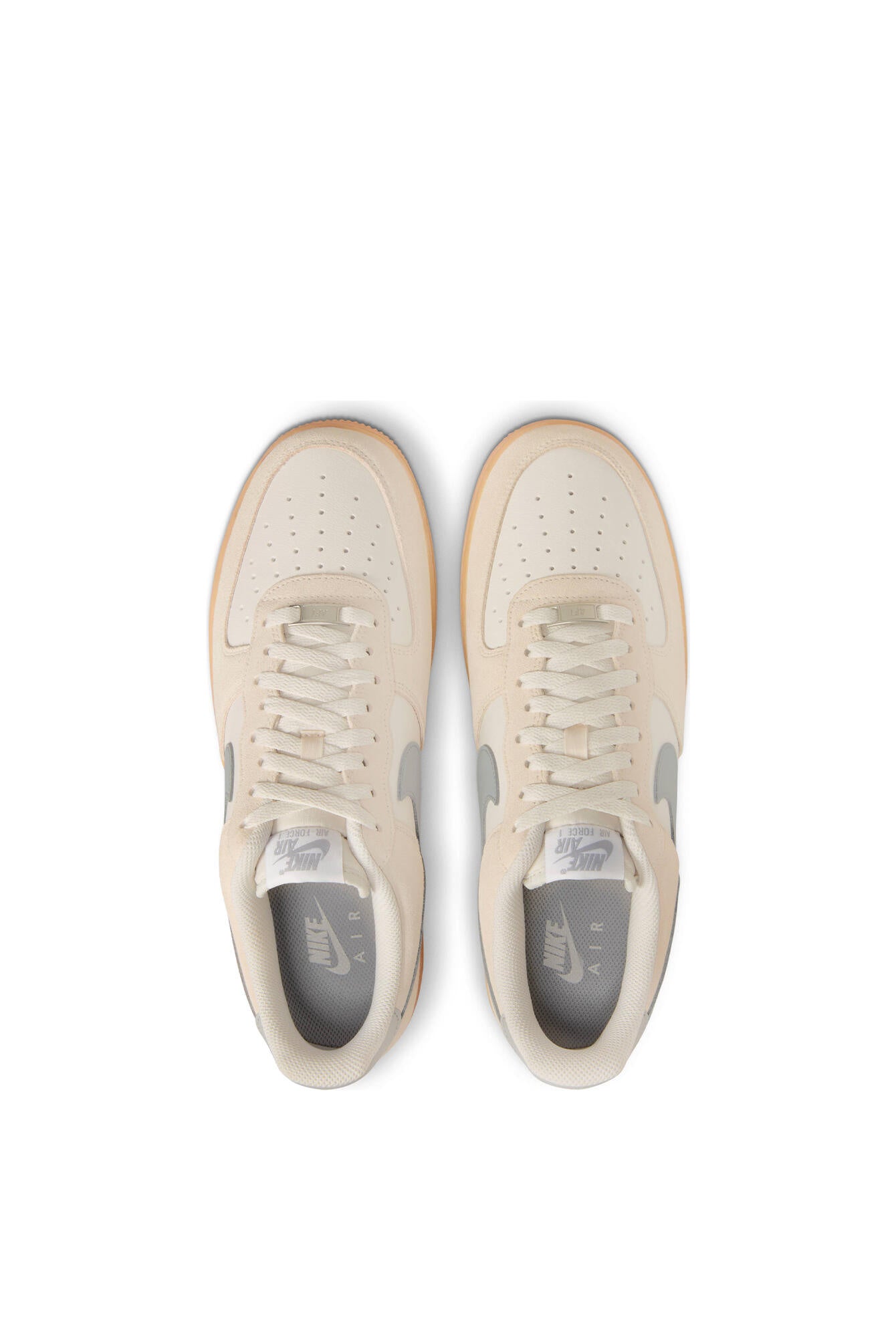 Sneaker Air Force 1'07 LV8 - 002-PHANTOM/LT SMOKE GREY-GUM - Beige