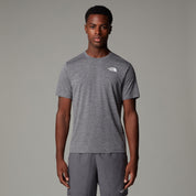 Meliertes Funktionsshirt - DYY-TNF MEDIUM GREY HEATHER - Grau