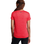 Meliertes Funktionsshirt - 713-RACER RED - Rot