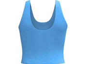 Cropped Trainingstop - 465-HORIZON BLUE - Blau