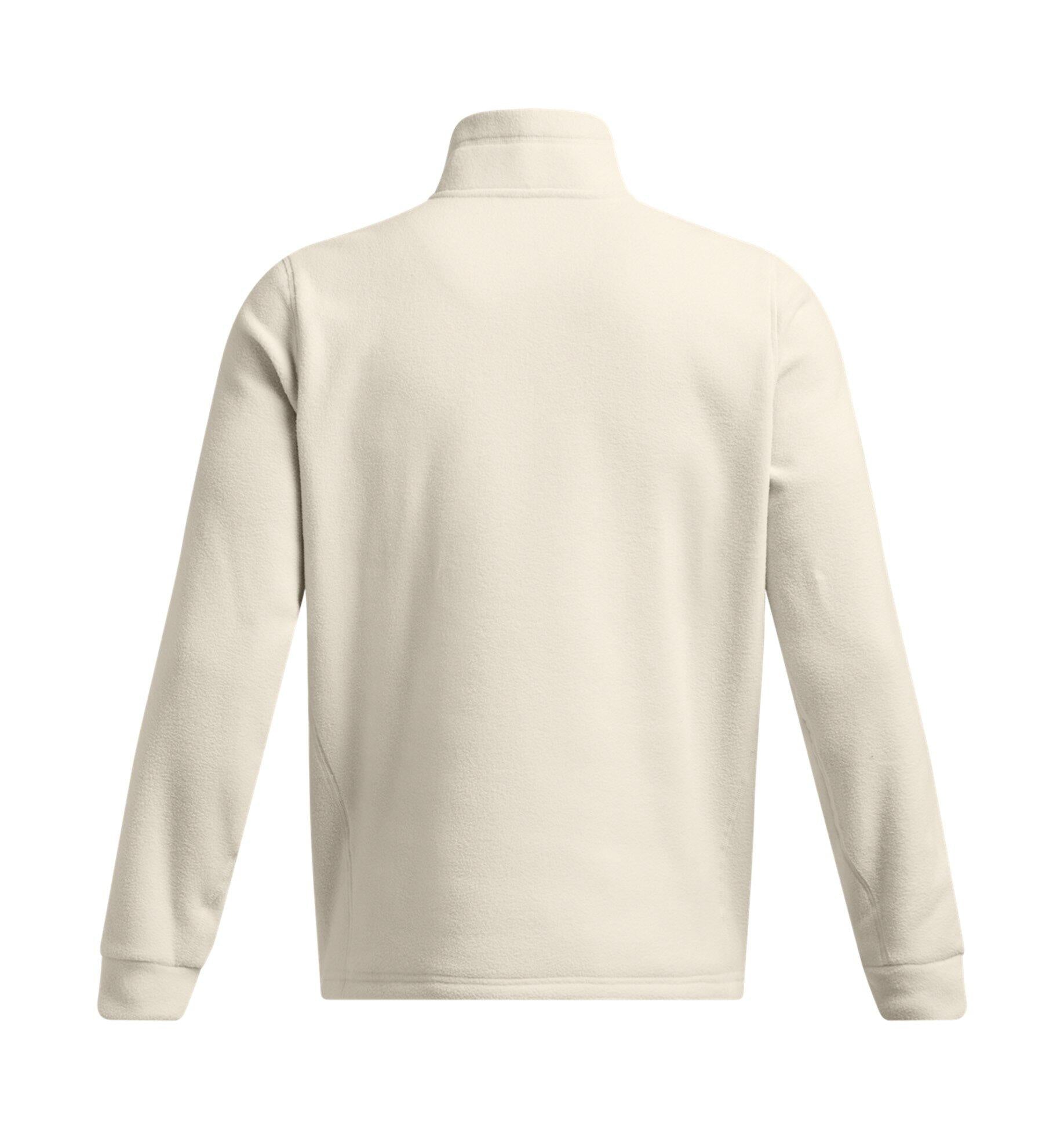 Fleecepullover mit 1/2 Zip - 110-SUMMIT WHITE - Weiß