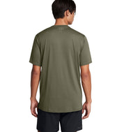 Trainingsshirt mit aufgedrucktem Logo - 390-MARINE OD GREEN - Grün