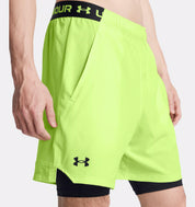 Trainings-Shorts 2-in-1 - 304-MORPH GREEN - Grün