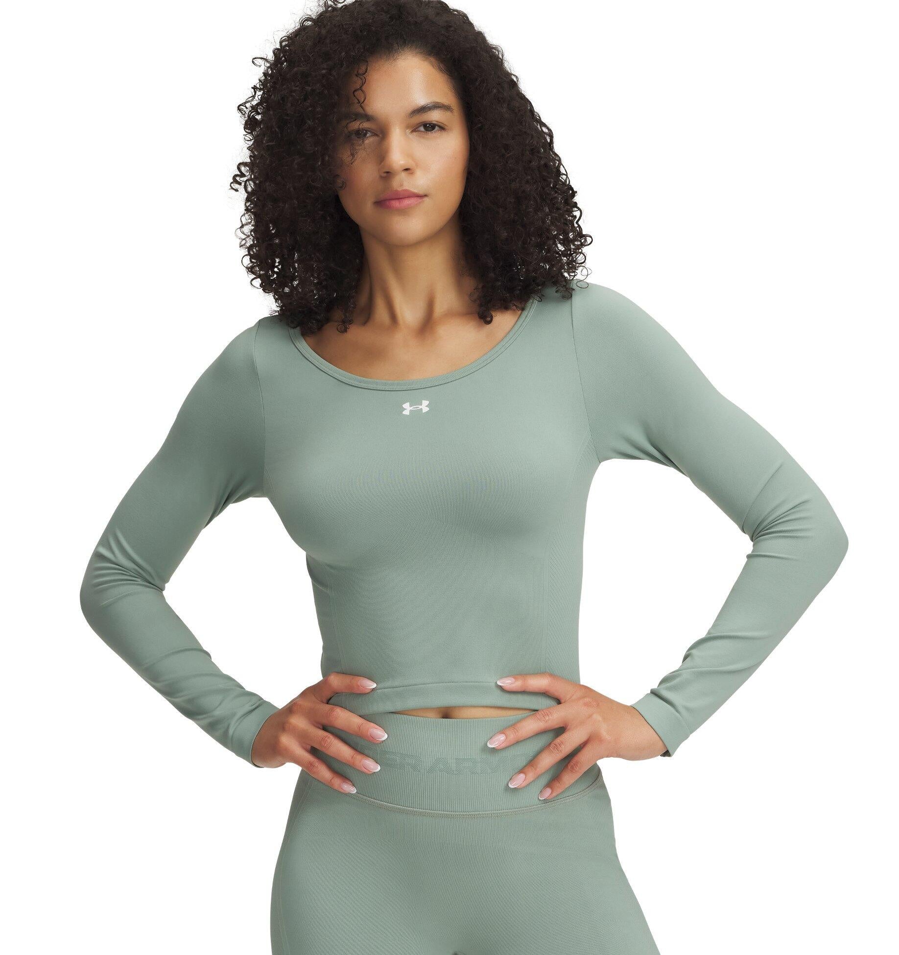 Funktionsshirt VANISH SEAMLESS LS - 348-SILICA GREEN - Grün