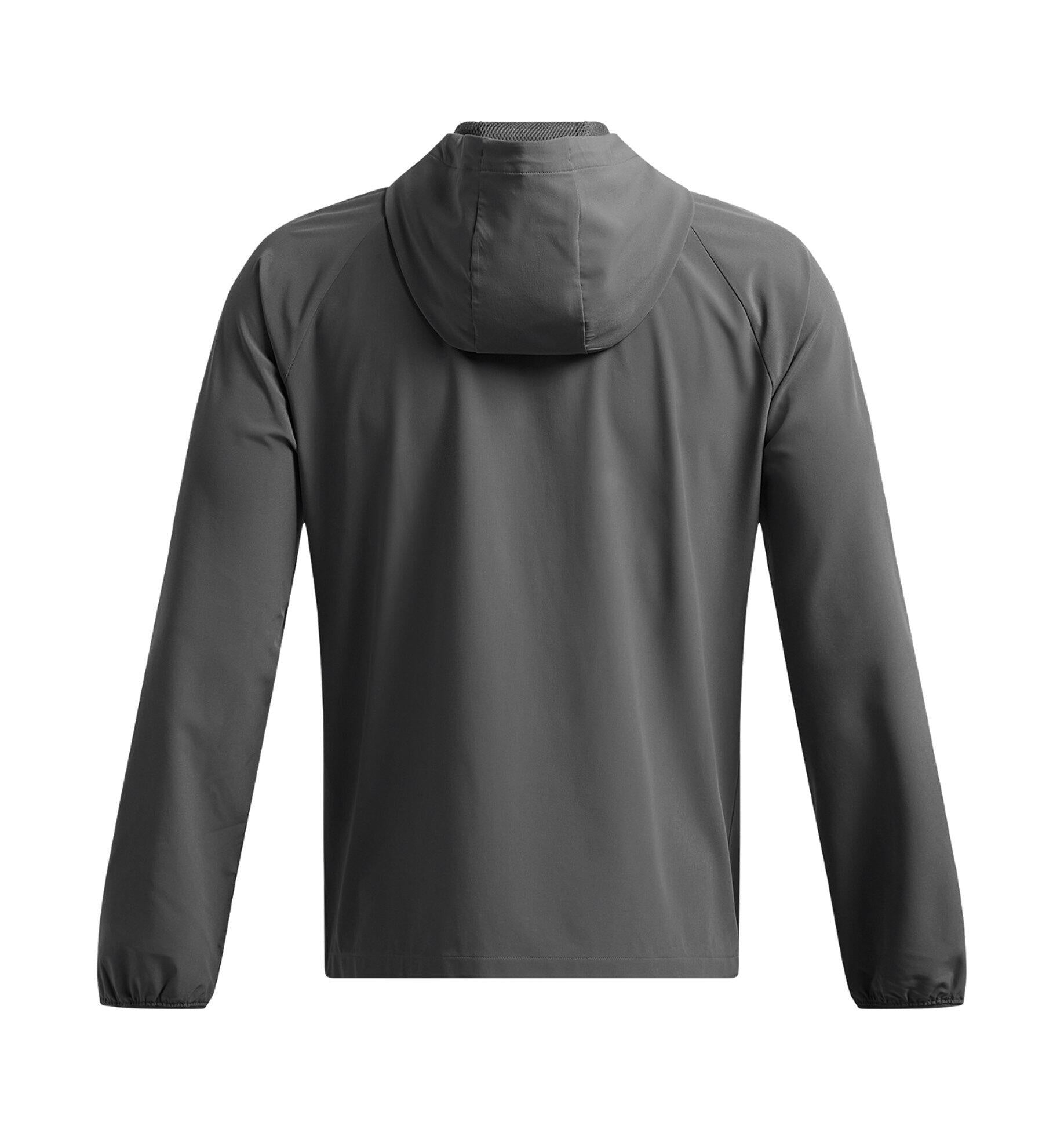 Trainingsjacke VIBE WOVEN - 025-CASTLEROCK - Grau