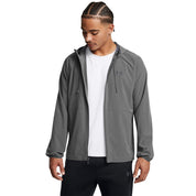 Trainingsjacke VIBE WOVEN - 025-CASTLEROCK - Grau