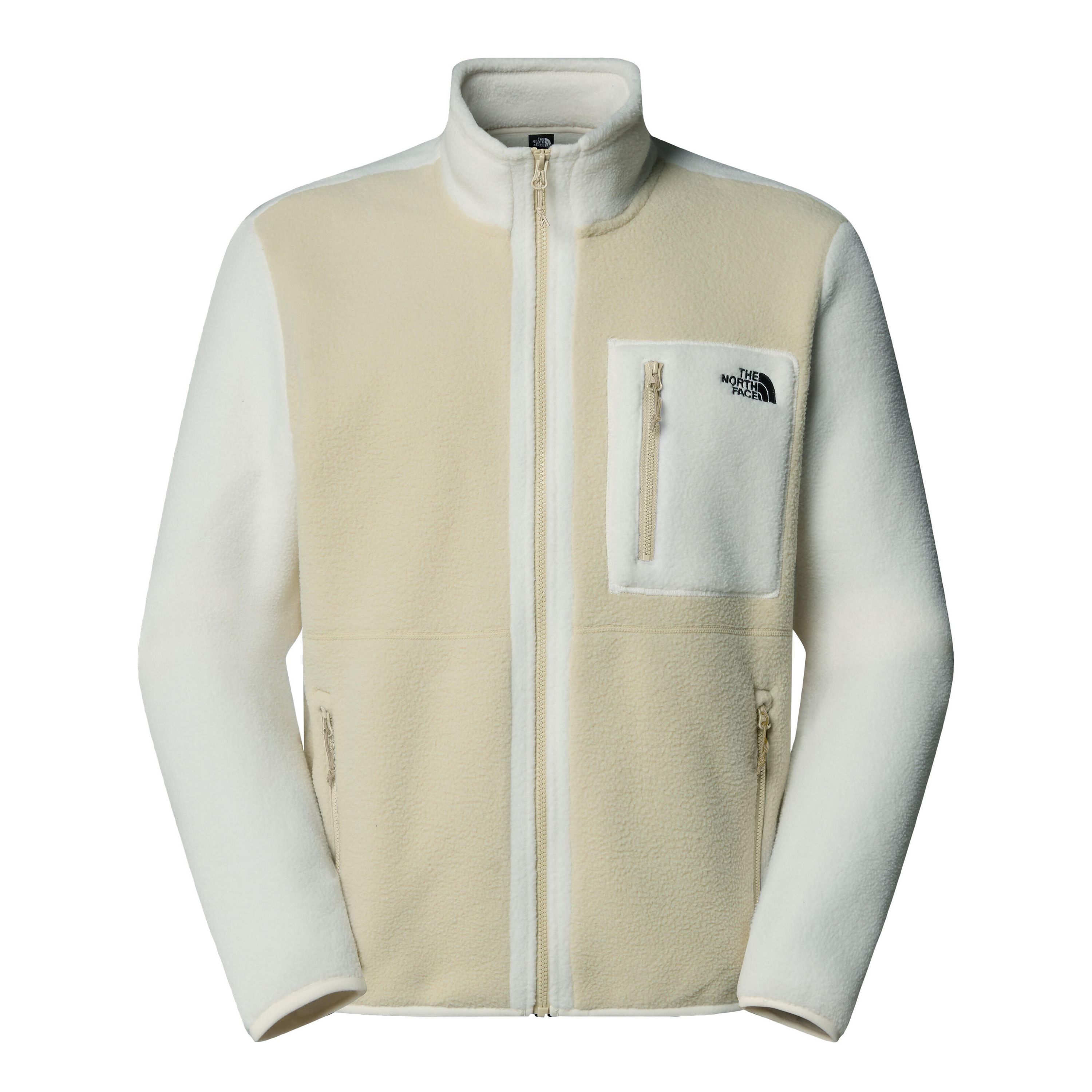 Fleecejacke YUMIORI - FR0-Gravel/White Dune/Grave - Creme