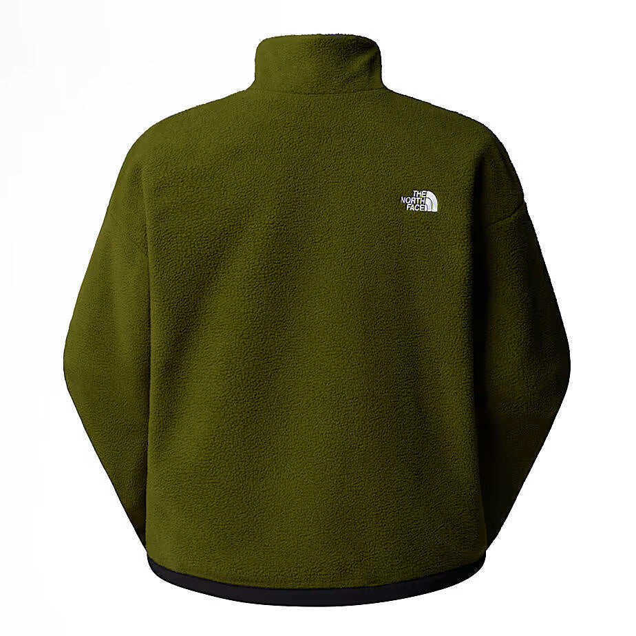 Fleecejacke YUMIORI wendbar - DOB-TNF Black/Woodland Gree - Grün