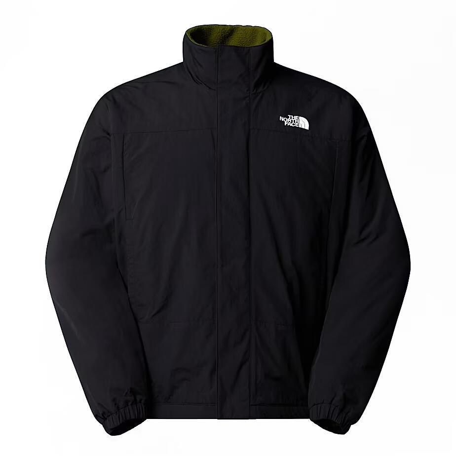 Fleecejacke YUMIORI wendbar - DOB-TNF Black/Woodland Gree - Grün