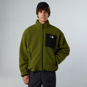 Fleecejacke YUMIORI wendbar - DOB-TNF Black/Woodland Gree - Grün